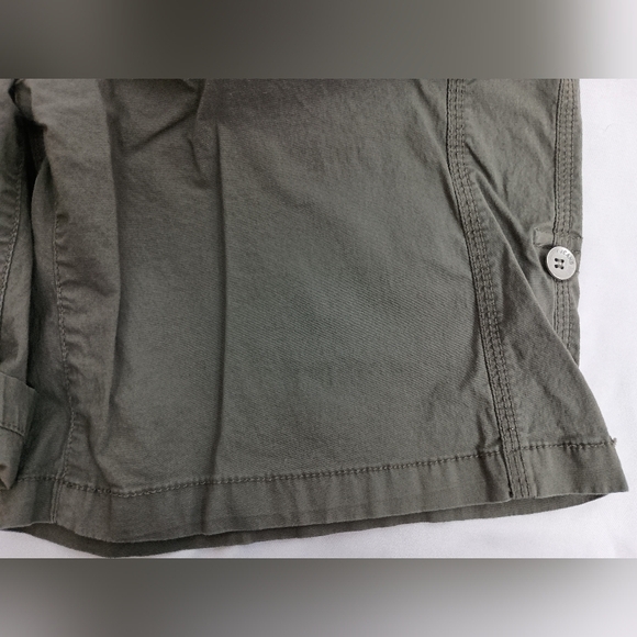 2/$30 DKNY Casual Olive Summer Shorts (#865) - Picture 7 of 12